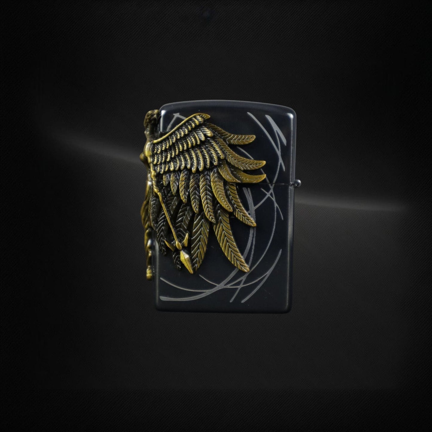 ⚔️ Angel of Vengeance 3D Metal Lighter – Collector's Edition