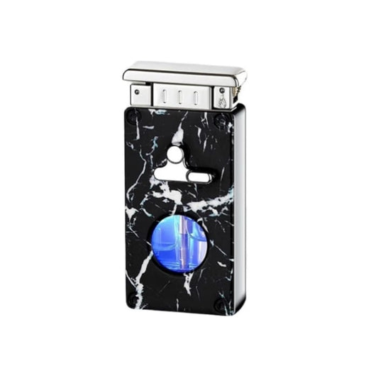 Premium Dual Flame Lighter with LED Fuel Indicator