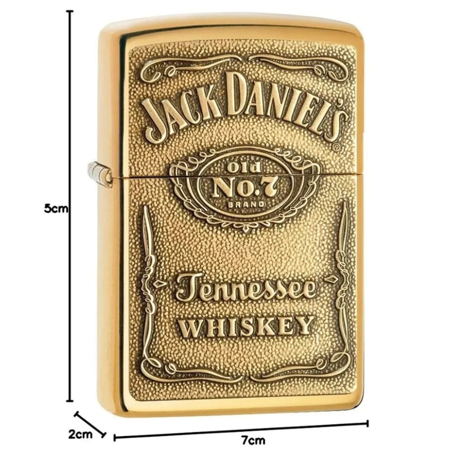 Jack Daniel’s Vintage Brass Metal Lighter