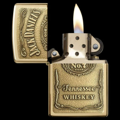 Jack Daniel’s Vintage Brass Metal Lighter