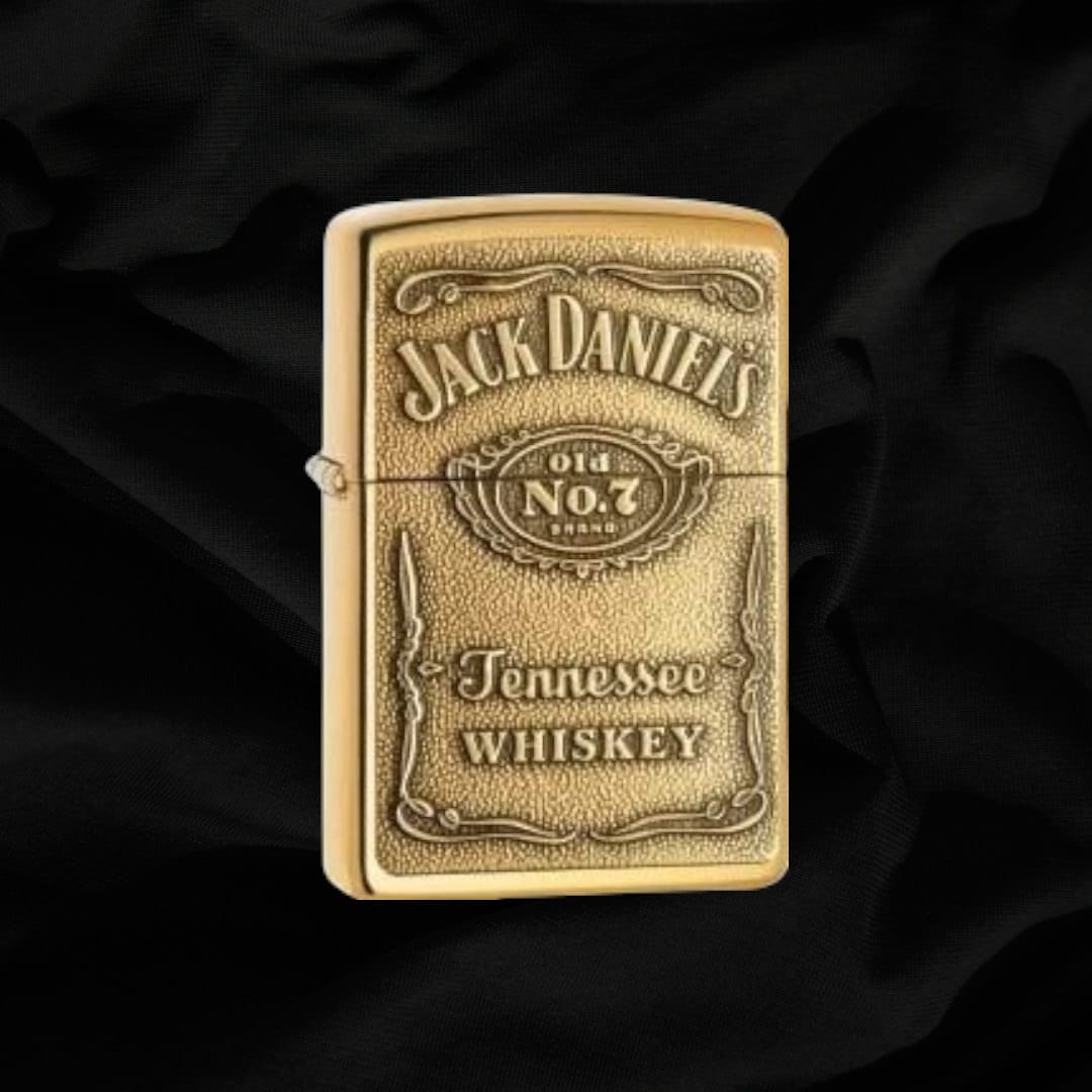 Jack Daniel’s Vintage Brass Metal Lighter