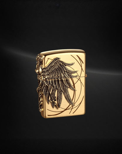 ⚔️ Angel of Vengeance 3D Metal Lighter – Collector's Edition