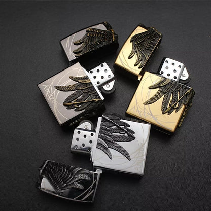 ⚔️ Angel of Vengeance 3D Metal Lighter – Collector's Edition