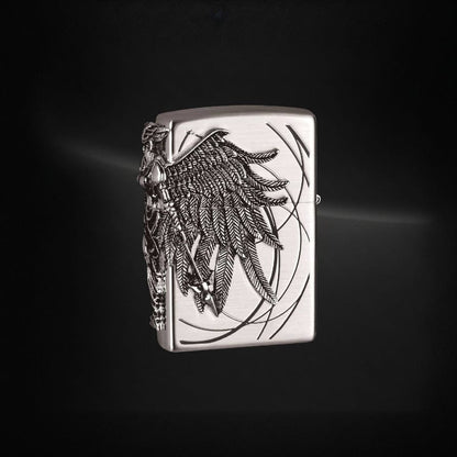 ⚔️ Angel of Vengeance 3D Metal Lighter – Collector's Edition