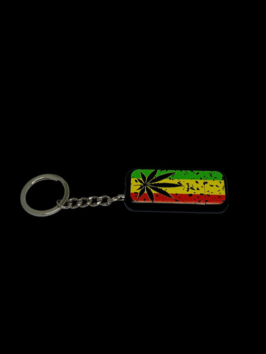 Rasta Leaf PocketLighter 🔥