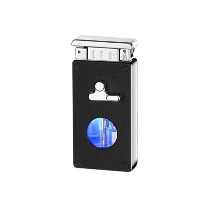 Premium Dual Flame Lighter with LED Fuel Indicator