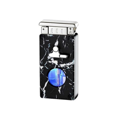 Premium Dual Flame Lighter with LED Fuel Indicator