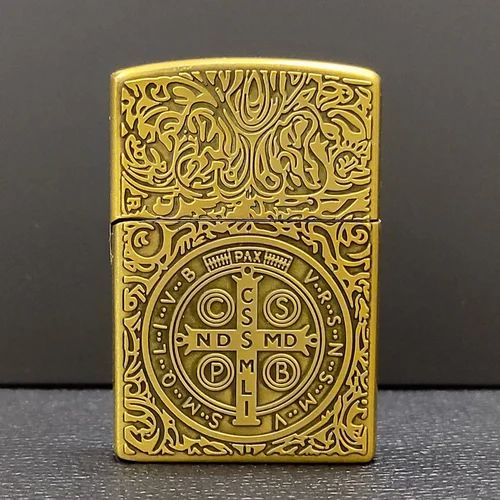 Premium Engraved Antique Lighter