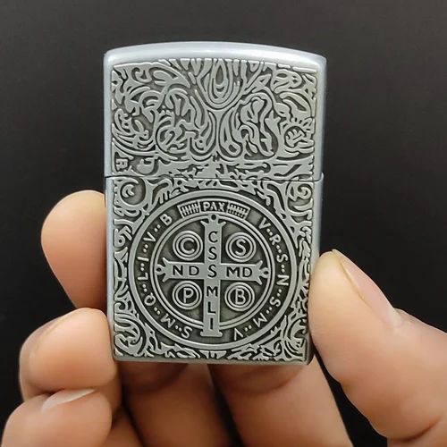 Premium Engraved Antique Lighter