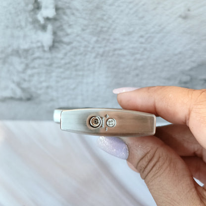 Premium Engraved Red Flame lighter