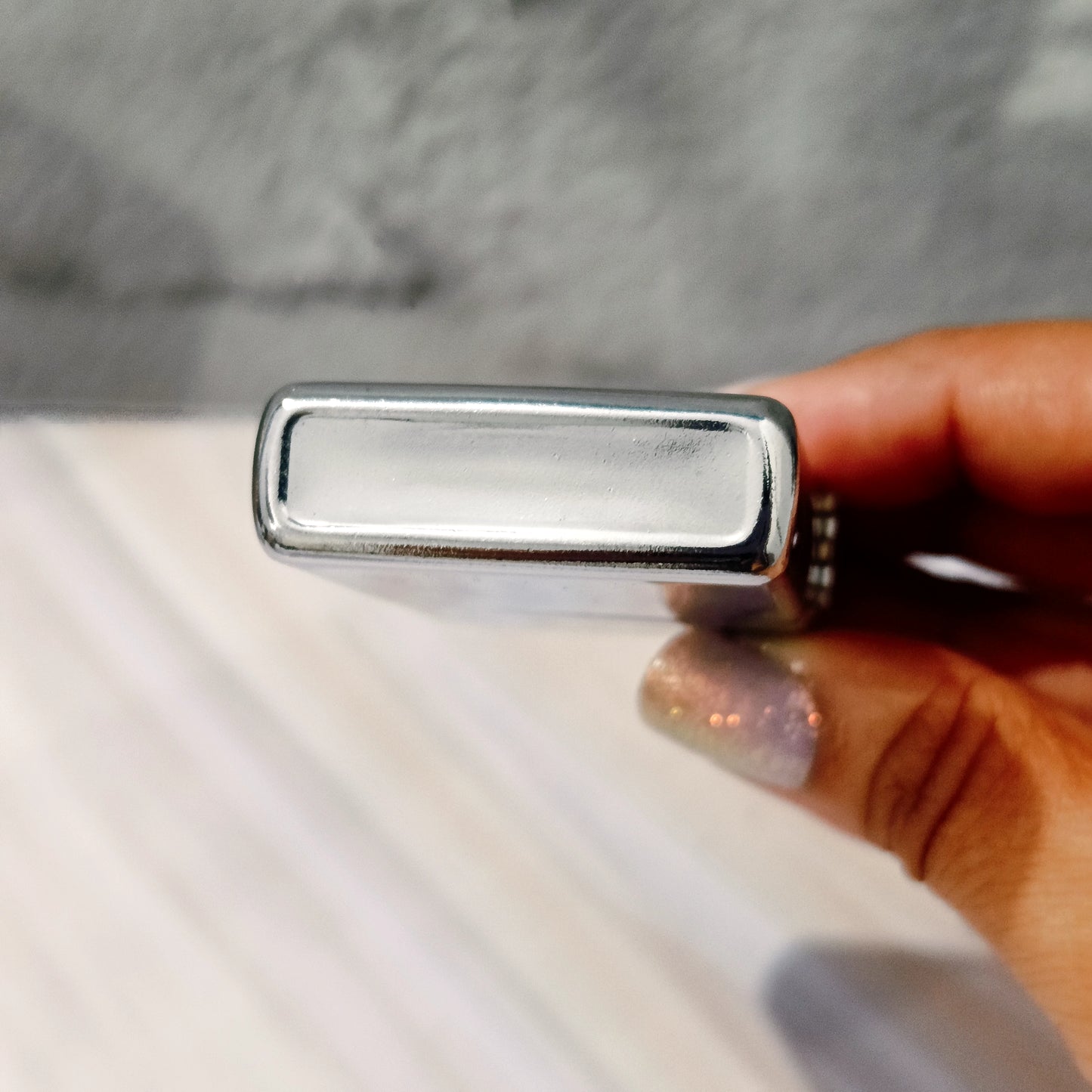 The Classic Silver Flame Lighter